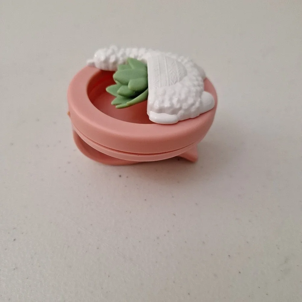 RETIRED Bath & Body Works Llama Succulent Scentportable Visor Clip Car Vent